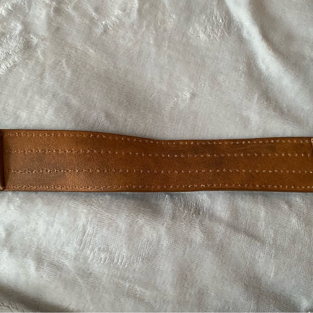 Brandy Melville green canvas shoulder bag with chain and leather strap - Picture 16 of 16